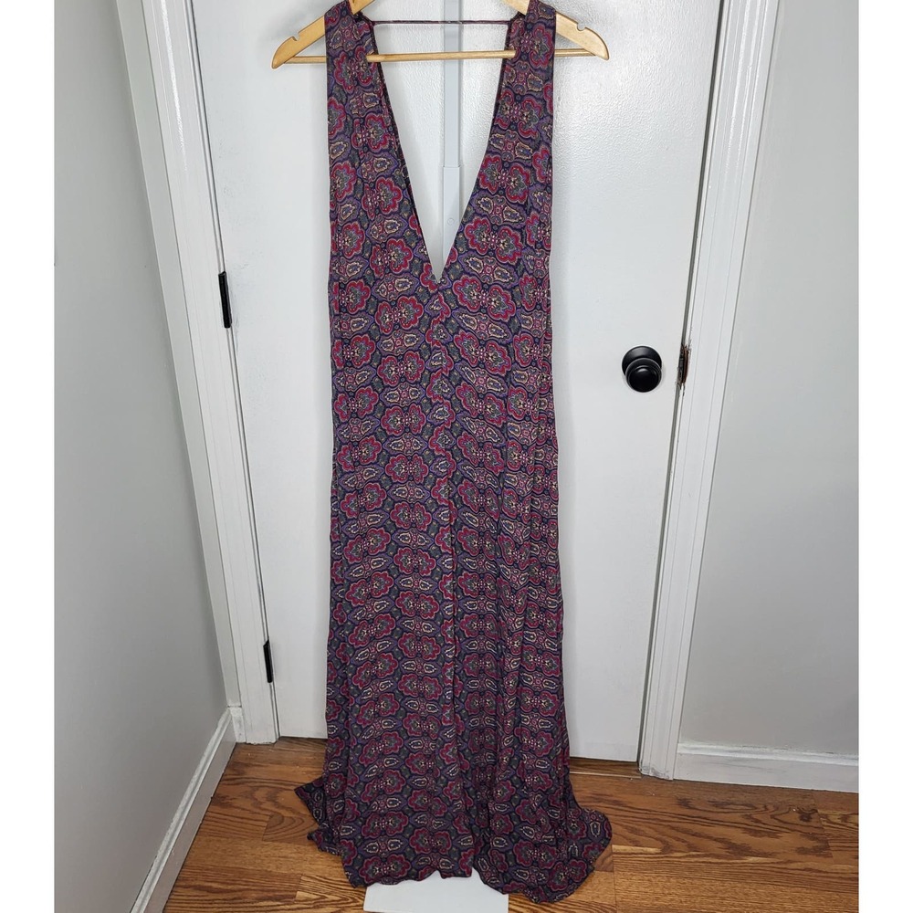 Reformation Purple and Pink Maxi Dress